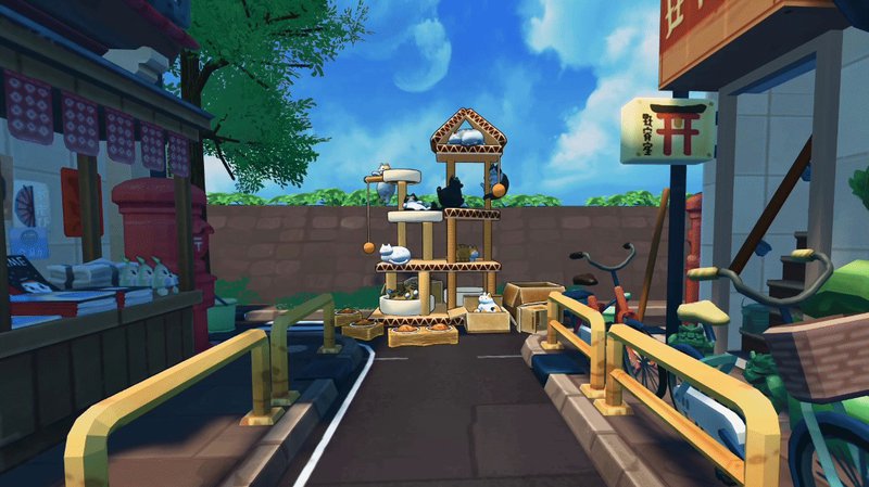 Cat Adventure World in VIVERSE, the virtual 3D platform for creating virtual spaces