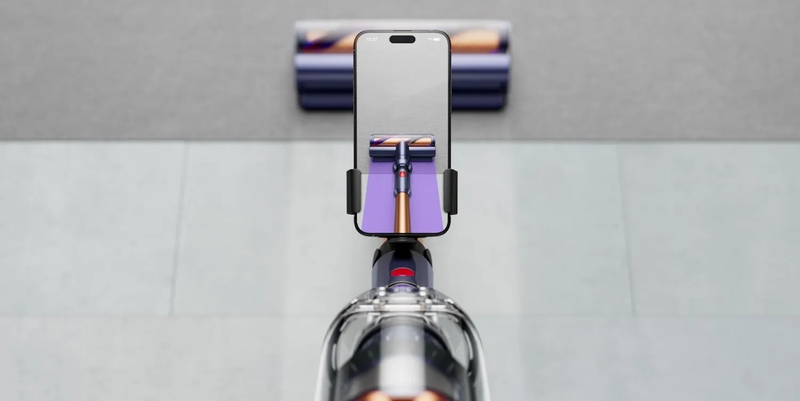 Dyson's lets you visualize your cleaning path in mixed reality, simultaneously showcasing Dyson's confidence in their vacuum cleaners' capabilities