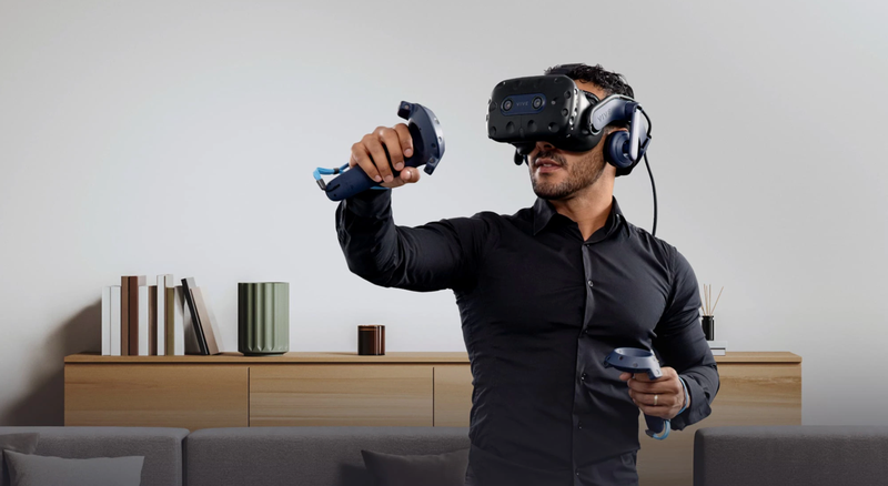 High-resolution graphics showing the potential of virtual reality with a VR headset from HTC VIVE.png