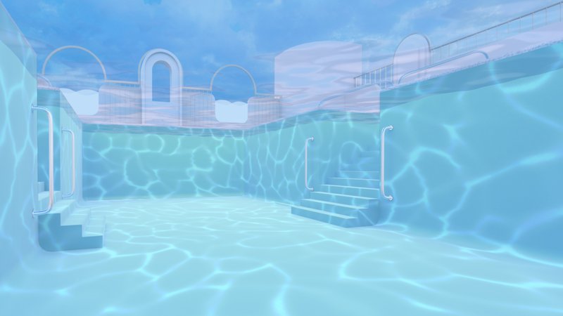 Metaverse Swimming Pool