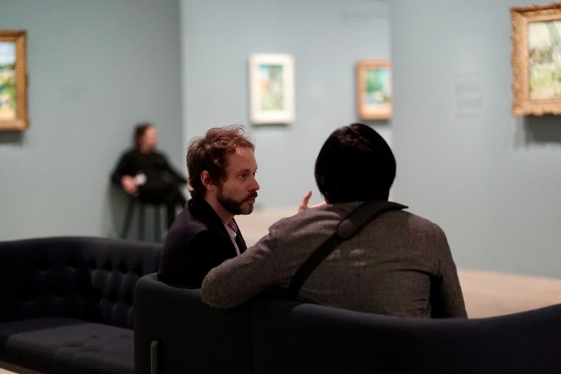 Pierre-Emmanuel Lecerf, Executive Director of the Musée d'Orsay, and me