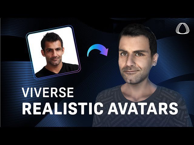 Realistic Avatar generated by VIVERSE Create’s AI photo-to-Avatar feature, allowing you to create a digital twin in seconds.