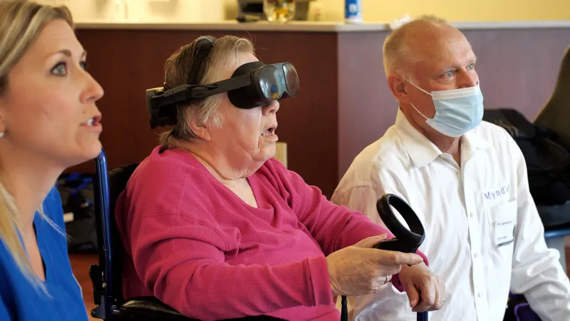 Research shows that senior citizens can improve their mental, physical, emotional, and cognitive health through immersive VR experiences