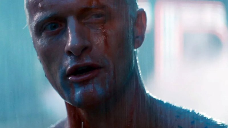 Rutger Hauer as Roy in the 'Tears in Rain' monologue from Blade Runner.