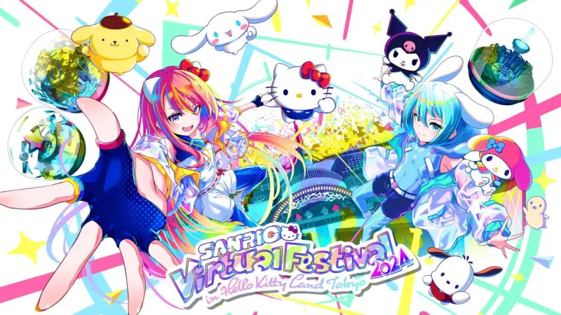 SANRIO Virtual Festival 2024 - VRChat, VTubers, and Collaborative Merchandise