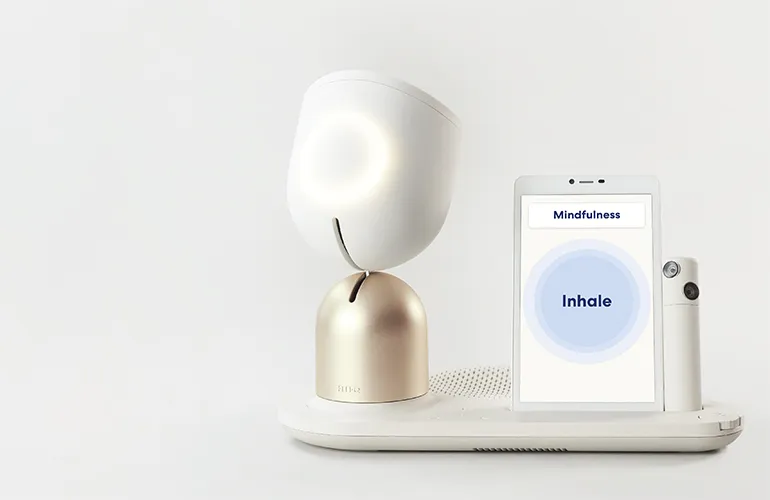 The third generation ElliQ combines generative AI, getting closer to our idea of a companion