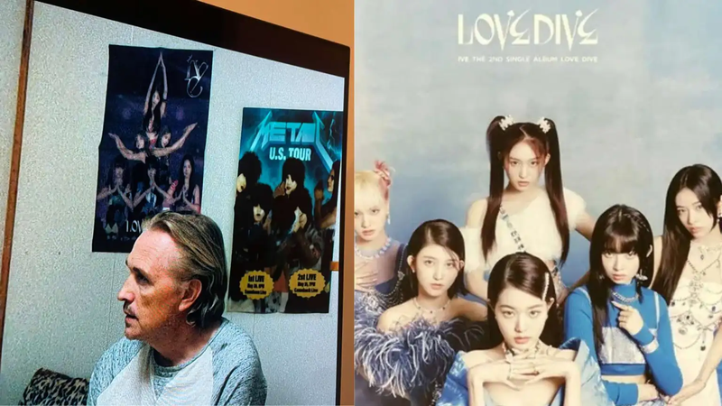 The two fake band posters in - True Detective - This 40-year-old miner is not only a K-pop fan but also loves metal, showcasing diverse tastes