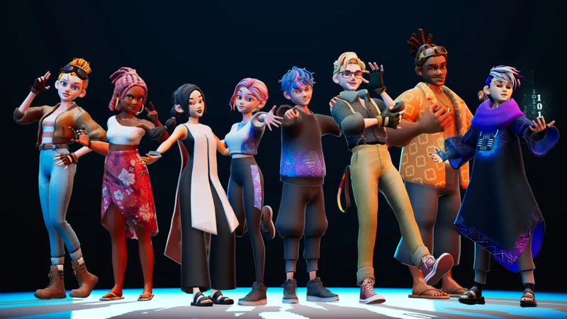 VIVERSE Create introduces a VR avatar system based on the VRM format, encompassing American cartoons, Japanese anime, and photorealistic styles.