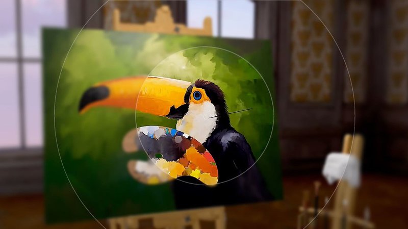 VIVE Streaming with foveated image enhancement, focusing on the center of user field of view
