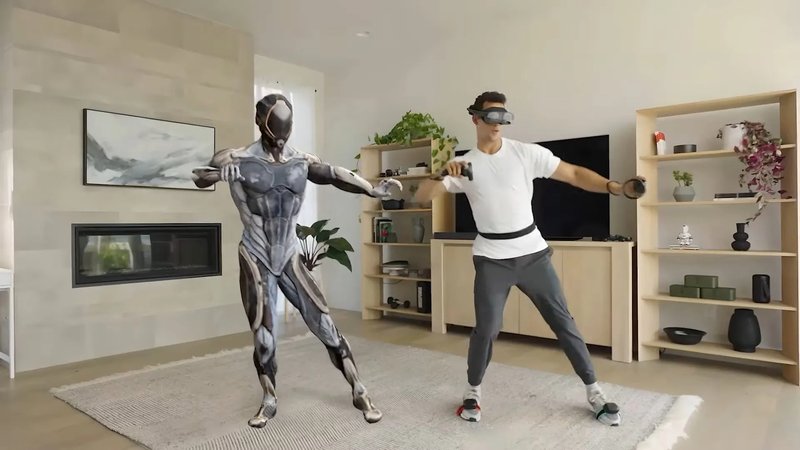 VR tracking technology perfectly unifies your body with your Avatar