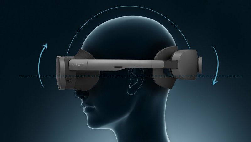 headset on a head, representing balance